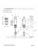 SUSPENSION, FRONT SHOCK TRACK (7045863)