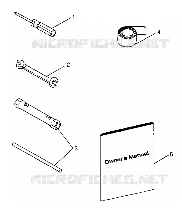 TOOL KIT TRAIL RMK 0970961 (4938333833C004)