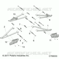 FRONT SUSPENSION CONTROL ARMS