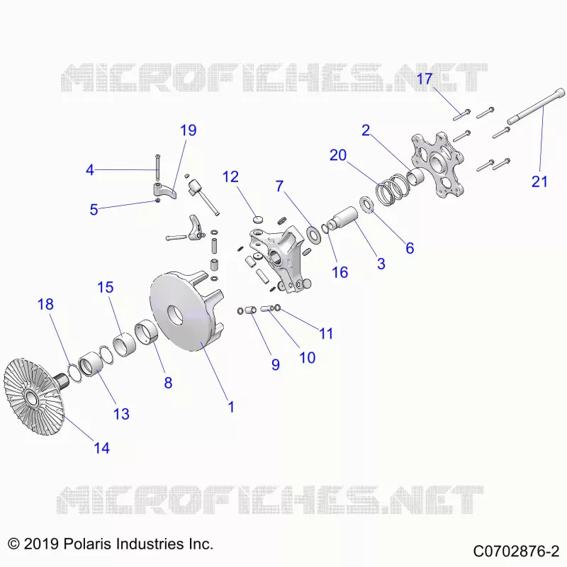 ANTRIEB, PRIMARY CLUTCH