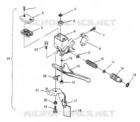 MASTER CYLINDER XLT 0966756 (4933823382B001)