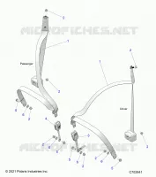 SITZ BELT MOUNTING, FRONT