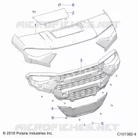 HAUBE AND FRONT FASCIA
