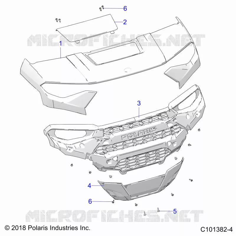 HAUBE AND FRONT FASCIA