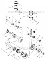 KOLBEN   KURBELWELLE WIDETRAK LX 0952064 AND  EUROPEAN WIDETRAK LX E952064 (4928942894C010)