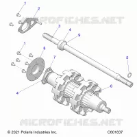 DRIVE TRAIN, JACKSHAFT AND ANTRIEBSWELLE