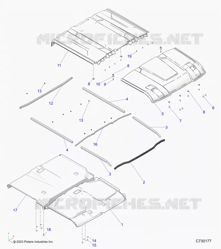 DACH, LINER AND SEALS