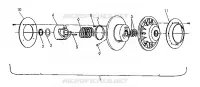 angetriebene Kupplungs 500 and 500 Classic (4921252125036A)