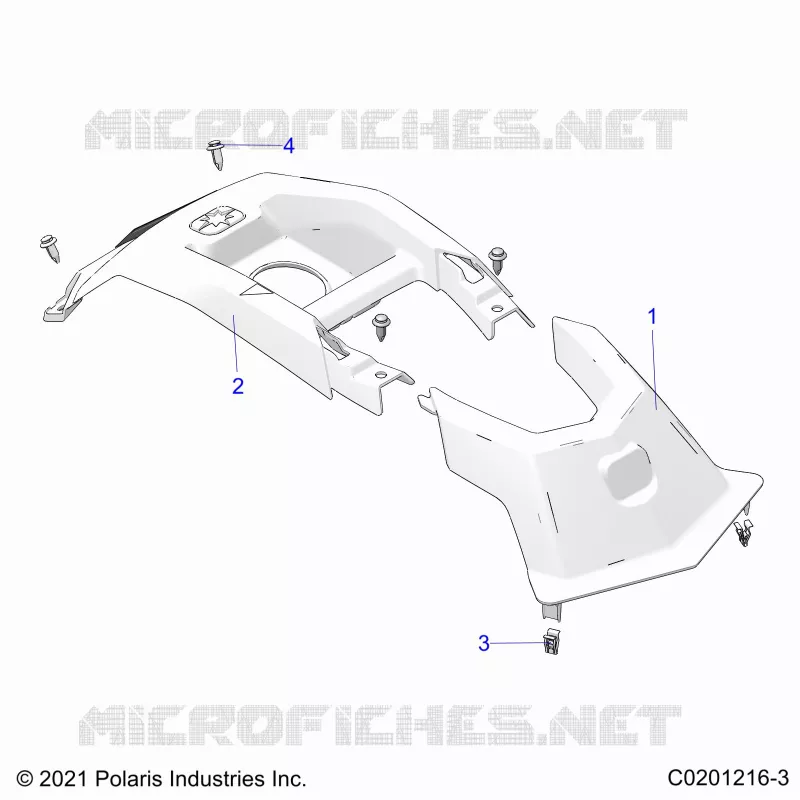 BODY, FRONT COVER