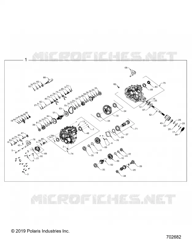 ANTRIEB, MAIN GEARCASE INTERNALS