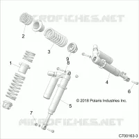 FRONT SUSPENSION SHOCK MOUNTING