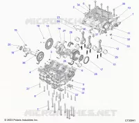ENGINE, CRANKCASE, KURBELWELLE