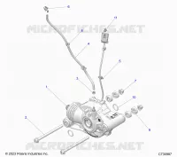ANTRIEB, FRONT GEARCASE MOUNTING