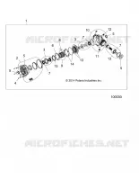 ANTRIEB, FRONT GETRIEBEGEHÄUSE INTERNALS