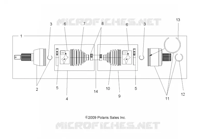 DRIVE TRAIN, DRIVE HINTERWELLE