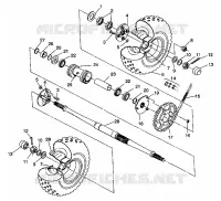 HECKANTRIEB ASSEMBLY Trail Blazer W937221 (4924082408025A)