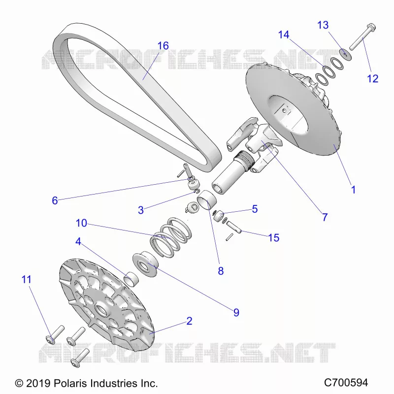 ANTRIEB, SECONDARY CLUTCH