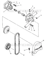 WASSERPUMPE RXL 0940768 and RXL TOURING 0940869 (4925062506043A)