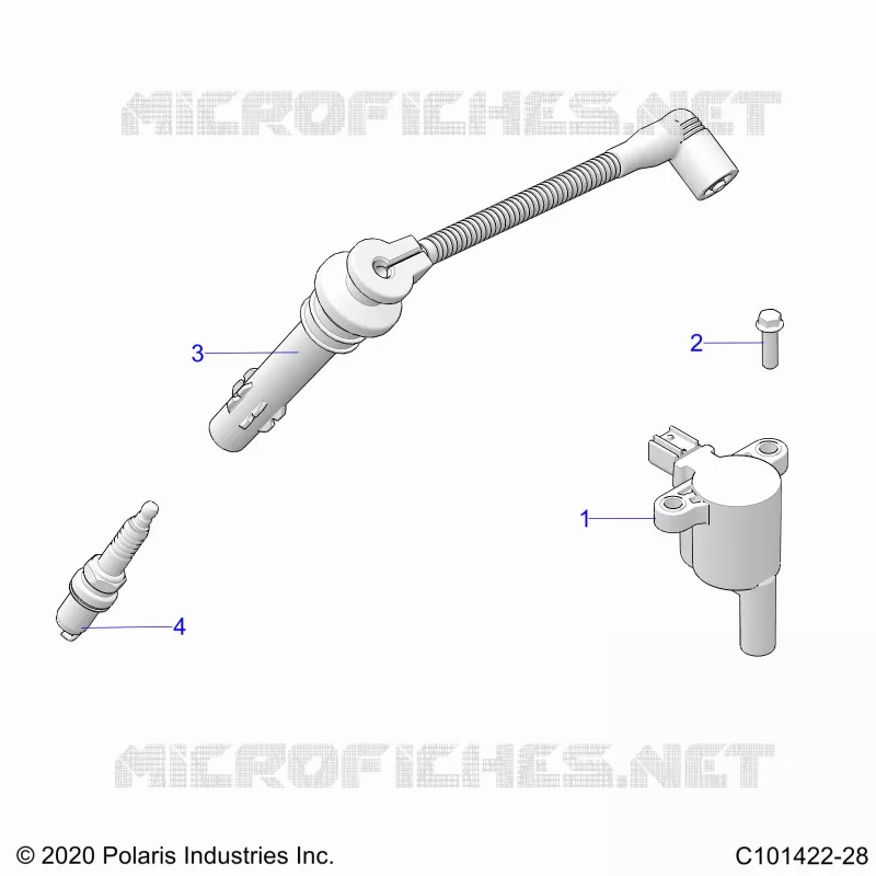 ELEKTRIC, IGNITION COIL, WIRE AND SPARK PLUG
