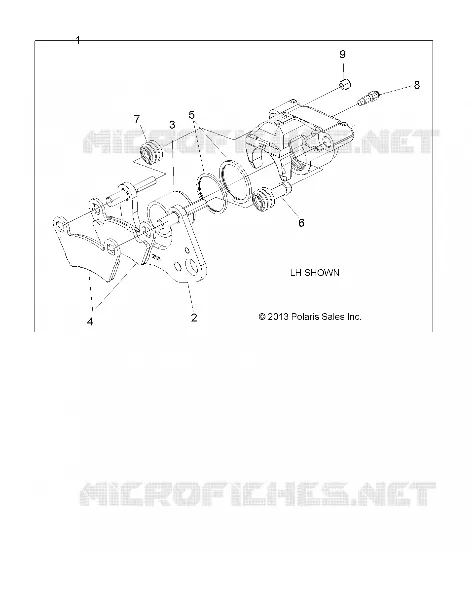BRAKES, BREMSZANGE VORNE