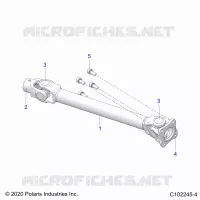 ANTRIEB, REAR PROP SHAFT