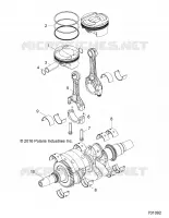 ENGINE, KURBELWELLE AND PISTON