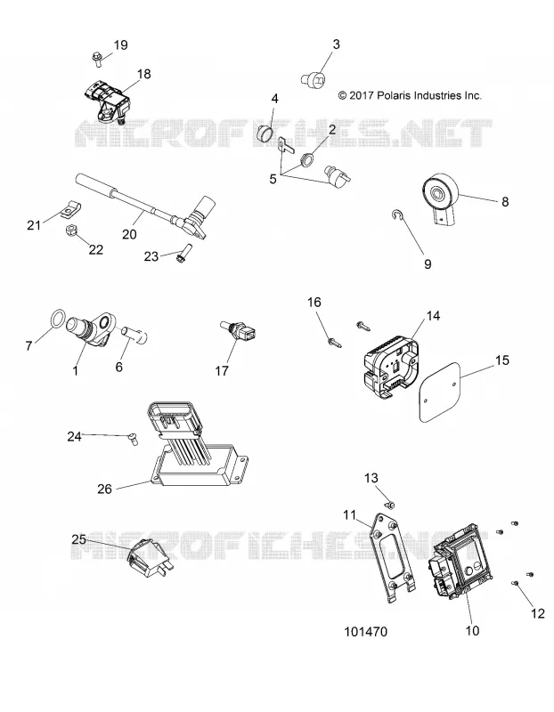 ELEKTRIC, SWITCHES, SENSORS AND ECM