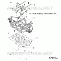 CHASSIS, MAIN FRAME AND SKID PLATES