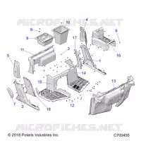 VORDERER BODEN- R19RSW99AS/A9/AD/BS/B9/BD (C700455)