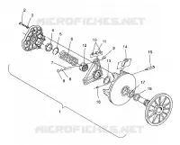 Antriebskupplung ASSEMBLY XLT/0930767,XLT SP/0930667    XLT SKS/0930567 (4923012301026A)