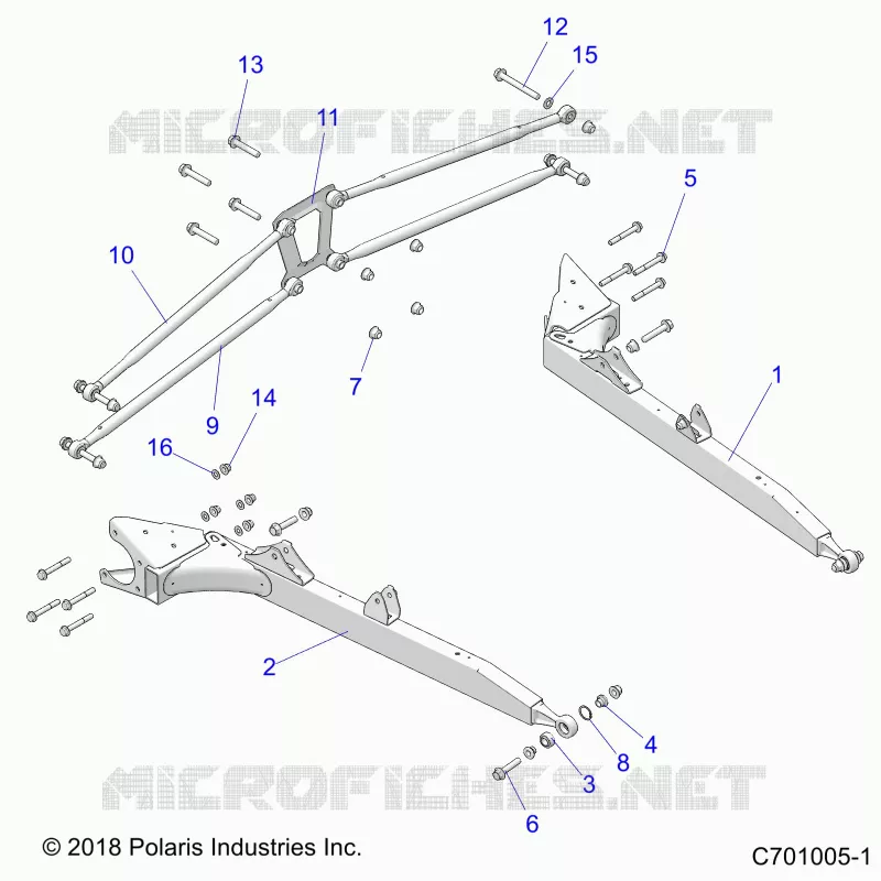 HINTERRADAUFHÃ„NGUNG CONTROL ARMS
