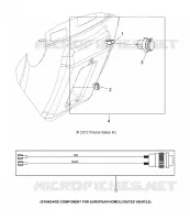 OPTIONEN, PLUG KIT AND HAZARD SWITCH