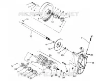 ANTRIEB ASSEMBLY Storm 0950782, Storm SKS 0950582,  Euro Storm E950782, (4929012901C003)