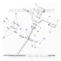 LENKUNG, H-BAR, LENKUNG POST, GRIPS