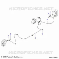 VORDERBREMSE BRAKE LINE