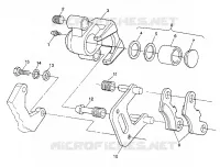 FRONT BREMSE 4X4 350L W938139 (4924052405016A)
