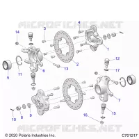 FRONT SUSPENSION HUB