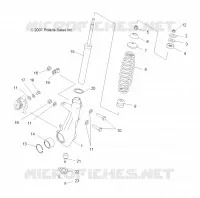 FRONT SUSPENSION STREBE