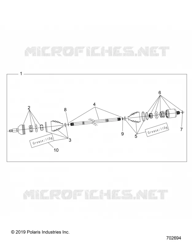 ANTRIEB, HALF SHAFT, FRONT
