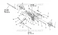 FRONT Drehmomentarm 440 / 0930760 and 440 SKS / 0930560 (4922932293021A)