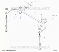 SUSPENSION, STABILISATORSTANGE