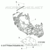 CHASSIS, MAIN FRAME AND SKID PLATE