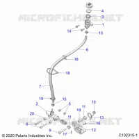 BRAKES, BRAKE PEDAL AND MASTER CYLINDER