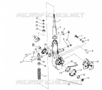 FRONT Verstrebung Scrambler W957840 (4927252725B005)