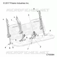 SITZ BELT AND MOUNTING