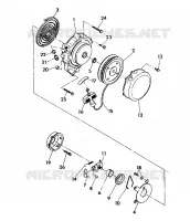 RÜCKZUG ANLASSER ASSEMBLY 350 4X4