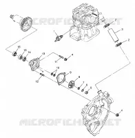 WASSERPUMPE Sportsman 400L W97AC38C (4939673967D003)
