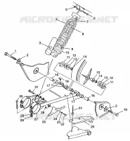 Schwingarm   SCHOCK Scrambler W957840 (4927252725B014)