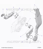 ANTRIEB, CLUTCH COVER DUCTING