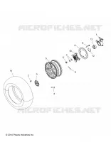 RADS, FRONT AND HUB